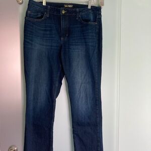Lee Regular Fit mid-rise ladies size 14 Jeans, stretch, comfort wear dark wash
